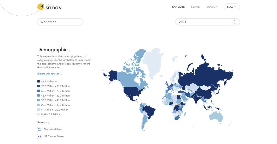 'Explore' globally